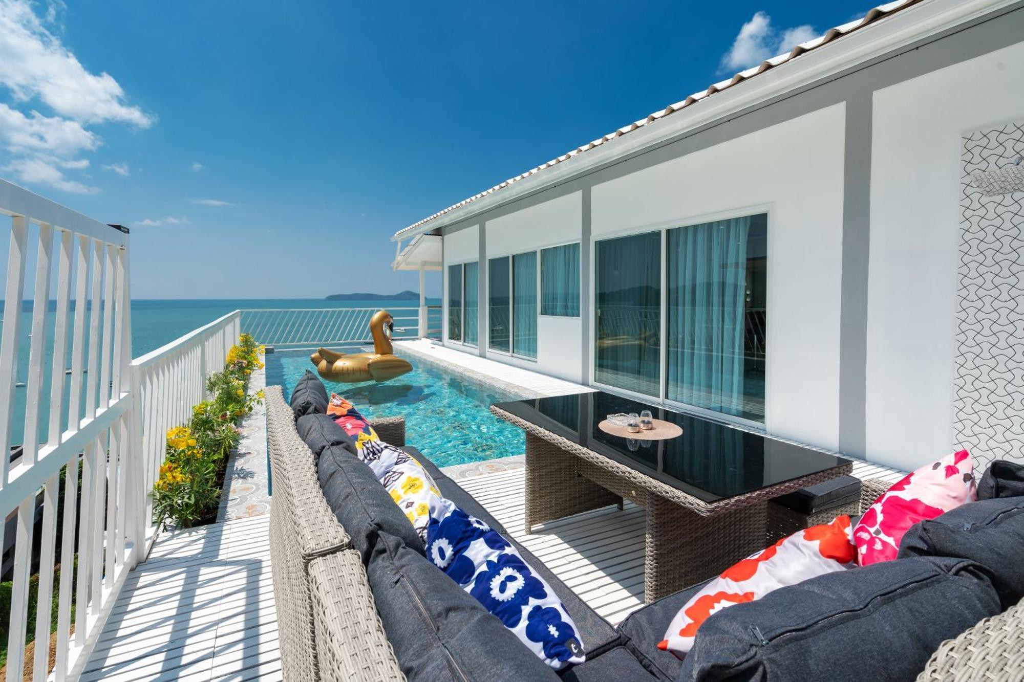 Mona Seaview Pool Villa Beach Front Aoyon Beach Banaumakham Kültér fotó
