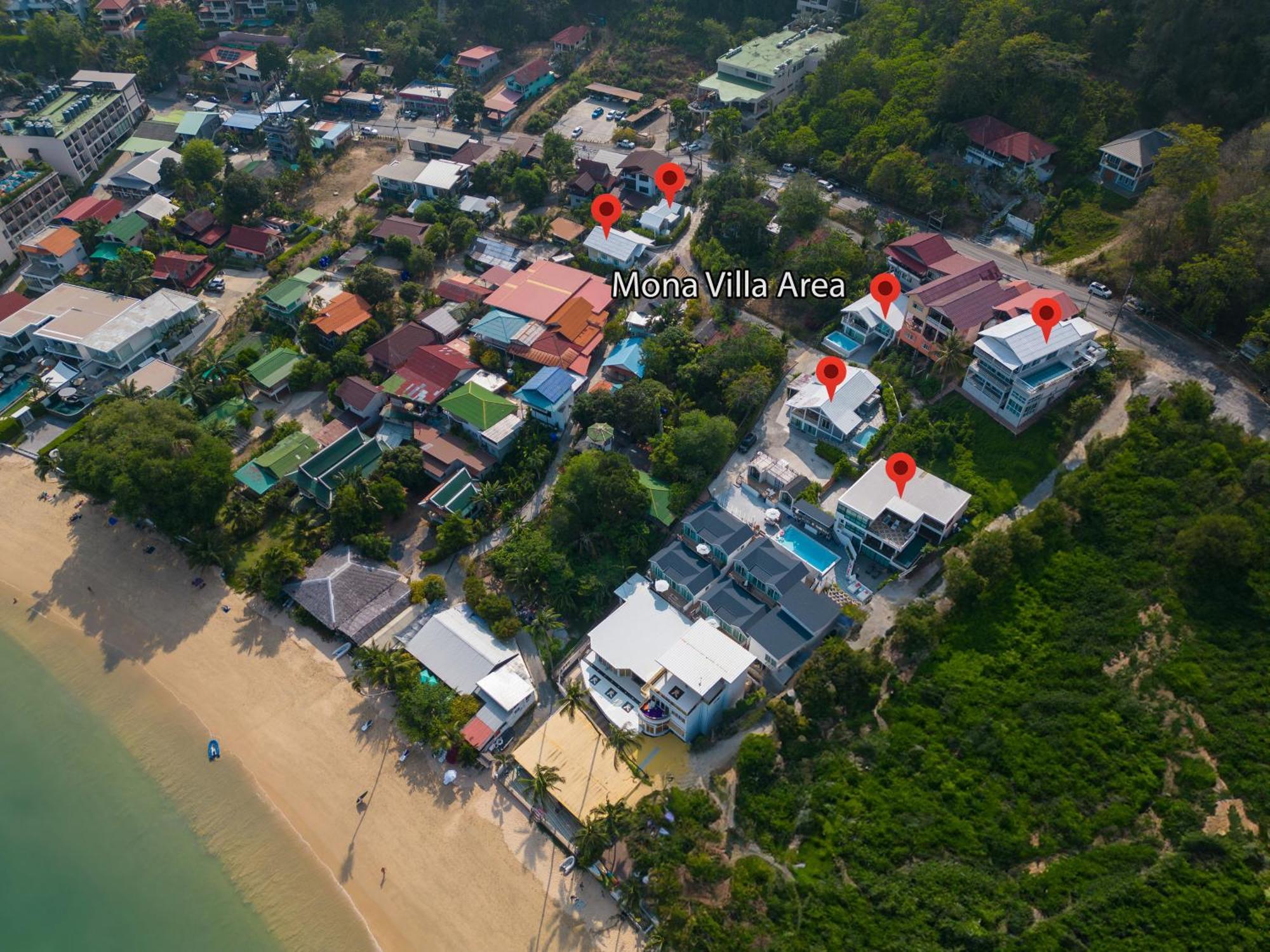 Mona Seaview Pool Villa Beach Front Aoyon Beach Banaumakham Kültér fotó