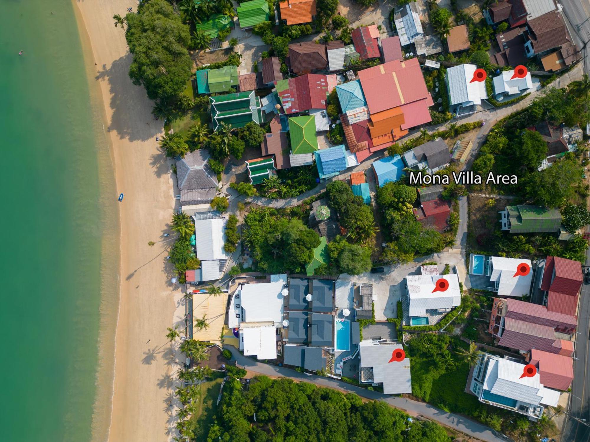 Mona Seaview Pool Villa Beach Front Aoyon Beach Banaumakham Kültér fotó