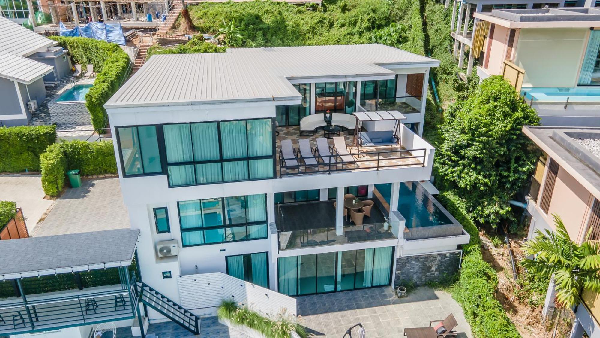 Mona Seaview Pool Villa Beach Front Aoyon Beach Banaumakham Kültér fotó