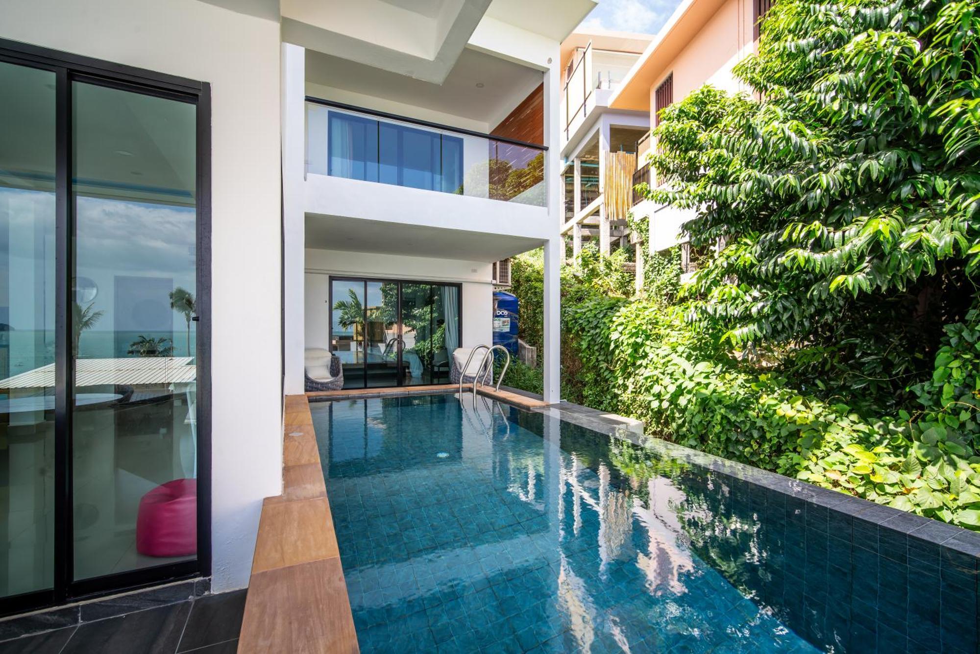 Mona Seaview Pool Villa Beach Front Aoyon Beach Banaumakham Szoba fotó